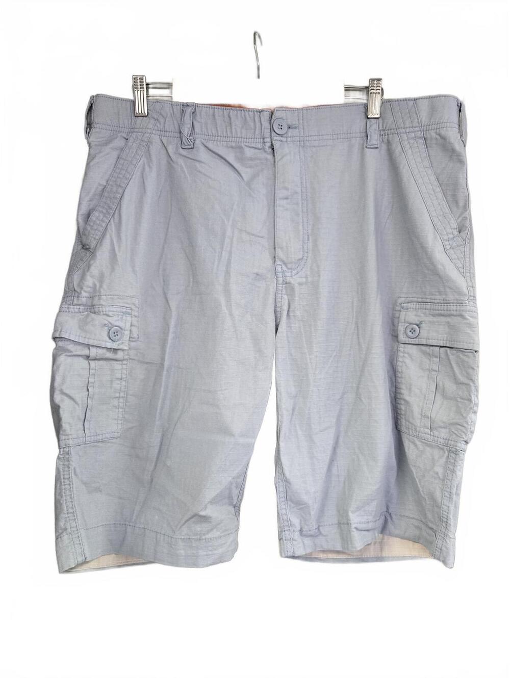 WearFirst Light Blue Cargo Shorts with Multiple Pockets